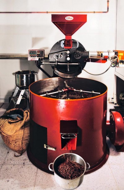 ROURE roaster for cocoa